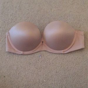 Strapless bra